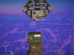 Гульня Steampunk Tower Builder онлайн