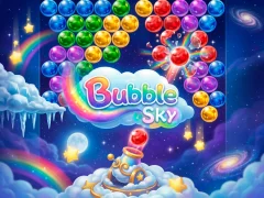 Гульня Bubble Sky онлайн