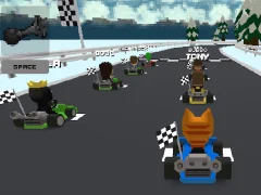 Гульня Kart Bros онлайн