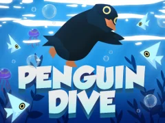 Гульня Penguin Dive онлайн