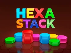 Гульня Hexa Stack онлайн