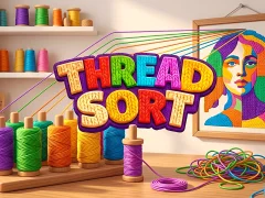 Гульня Thread Sort онлайн