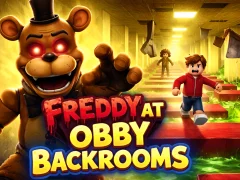 Гульня Freddy at Obby Backrooms онлайн