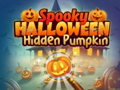 Гульня Spooky Halloween Hidden Pumpkin онлайн