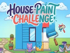 Гульня House Paint Challenge онлайн
