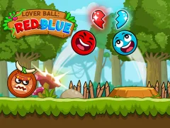Гульня Lover Ball: Red & Blue онлайн