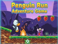 Гульня Penguin Run Adventure Game онлайн