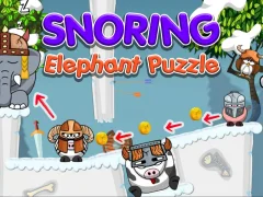 Гульня Snoring Wake up Elephant онлайн
