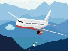 Гульня Stickman Escape - Plane and Ship онлайн