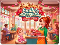 Гульня Delicious Emily's New Beginning Valentines Edition онлайн