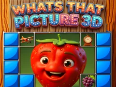 Гульня Whats That Picture 3D онлайн