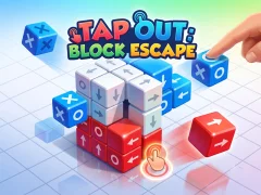 Гульня Tap Out: Block Escape онлайн
