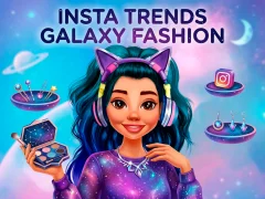 Гульня Insta Trends Galaxy Fashion онлайн