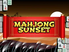 Гульня Mahjong Sunset онлайн
