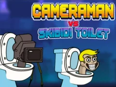 Гульня Toilet Man vs Cameraman Squid Sniper онлайн