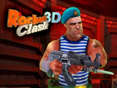 Гульня Rocket Clash 3D онлайн