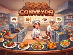 Гульня Food Conveyor онлайн
