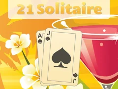 Гульня 21 Solitaire онлайн