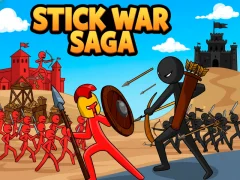 Гульня Stick War Saga онлайн