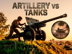 Гульня Artillery Vs Tanks онлайн