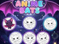 Гульня Anime Bats онлайн