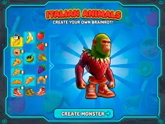 Гульня Italian Animals: Create Your Own Brainrot! онлайн