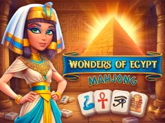 Гульня Wonders of Egypt Mahjong онлайн