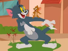 Гульня Tom and Jerry Jigsaw Puzzle онлайн