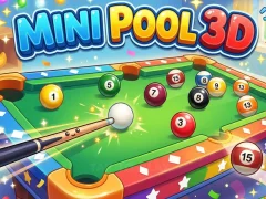 Гульня Mini Pool 3D онлайн