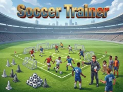 Гульня Soccer Trainer онлайн