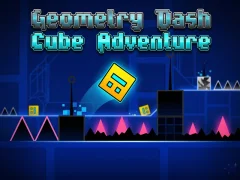 Гульня Geometry Dash Cube Adventure онлайн