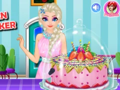 Гульня Ice queen royal baker онлайн