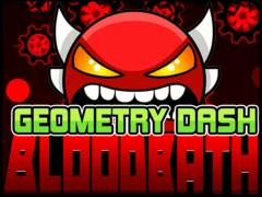 Гульня Geometry Dash Bloodbath онлайн