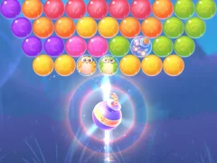 Гульня Bubble Queen Cat онлайн