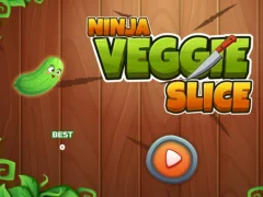 Гульня Ninja Veggie Slice онлайн