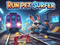 Гульня Run Pet Surfer онлайн