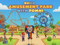 Гульня Build Amusement Park with Pomni онлайн