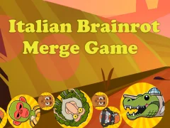 Гульня Italian Brainrot Merge Game онлайн