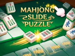 Гульня Mahjong Slide Puzzle онлайн