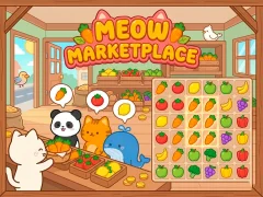 Гульня Meow Market онлайн