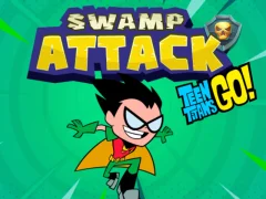 Гульня Teen Titans Go ! Swamp Attack онлайн