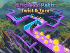 Гульня Endless Path: Twist & Turn онлайн