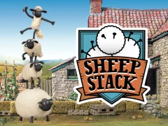 Гульня Shaun The Sheep Sheep Stack онлайн