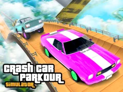 Гульня Crash Car Parkour Simulator онлайн