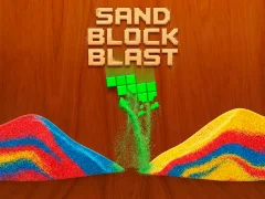 Гульня Sand Block Blast онлайн