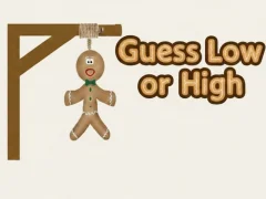 Гульня Guess Low or High онлайн
