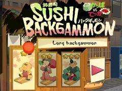 Гульня Sushi Backgammon онлайн
