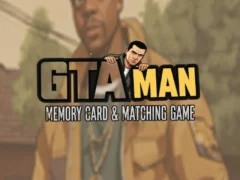 Гульня GTA Man Memory Card & Matching Game онлайн