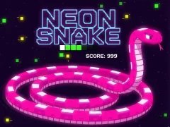 Гульня Neon Snake онлайн