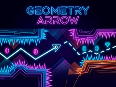 Гульня Geometry Arrow онлайн